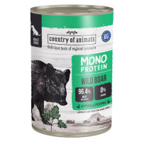 Country of Animals - Monoprotein z divočáka 400 g (pro psy)