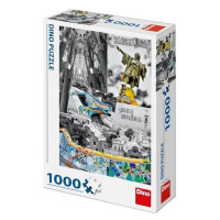 Puzzle 1000 Barcelona koláž