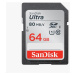 SanDisk SDXC karta 64GB Ultra (100MB/s Class 10 UHS-I)