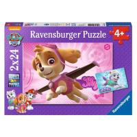 RAVENSBURGER - Tlapková Patrola; 2x24 dílků