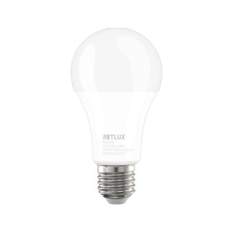 RETLUX RLL 406 A60 E27 bulb 12W WW