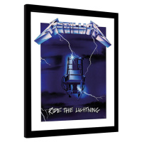 Obraz na zeď - Metallica - Ride the Lighting, 34 × 44.2 cm