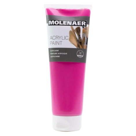 Molenaer akrylová barva 250 ml - růžová