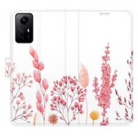 iSaprio flip pouzdro Pink Flowers 03 pro Xiaomi Redmi Note 12S