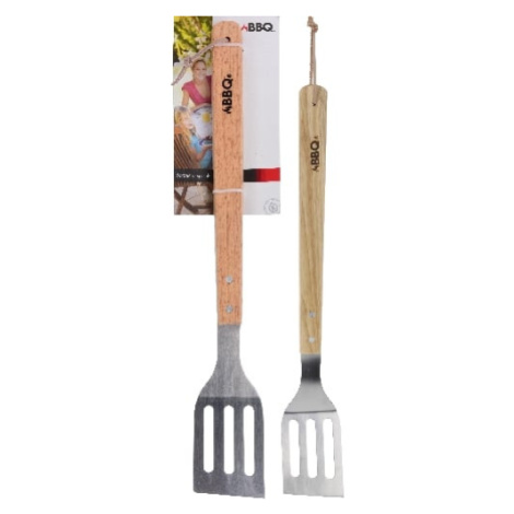 Obracečka grilovací 46cm BBQ nerez, dřev.ruk. MA385166