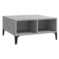 SHUMEE Konferenční stolek betonově šedý 60 × 60 × 30 cm dřevotříska, 805990