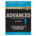 Cambridge English: Advanced (CAE) 1 (2015 Exam) Student´s Book with Answers Cambridge University