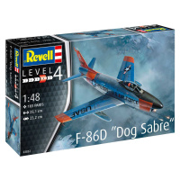 Plastic ModelKit letadlo 03832 - F-86D Dog Sabre (1:48)