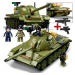 Stavebnice Tank T54S Sovětský Stíhač Tanků Armáda ARMÁDA+2ks Lego Zbraň