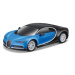 Maisto RC - DIE-CAST METAL se světly, Bugatti Chiron,modro-černá, 2,4GHz, USB, XTR, Bluetooth 5.