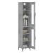 vidaXL Skříň highboard betonově šedá 34,5x34x180 cm kompozitní dřevo