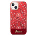 Guess GUHCP14MHGBNHR hard silikonové pouzdro iPhone 14 PLUS 6.7" red Bandana Paisley