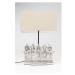KARE Design Stolní lampa NY Worker - stříbrná