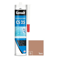 Ceresit Sanitární silikon CS 25 terra, 280 ml