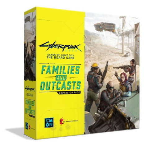 Cool Mini Or Not Cyberpunk 2077: Gangs of Night City – Families and Outcasts
