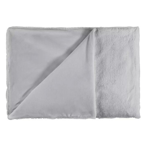 German Plyšová deka Happy / 200 x 150 cm / 100% polyester / stříbrná Varianta: ivi0