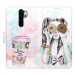 iSaprio flip pouzdro Donut Worry Girl pro Xiaomi Redmi Note 8 Pro