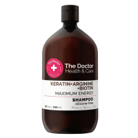 The Doctor Keratin + Arginine + Biotin Maximum Energy Shampoo - výživný šampon na vlasy bez sili