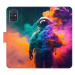 iSaprio flip pouzdro Astronaut in Colours 02 pro Samsung Galaxy A51