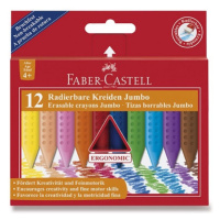 Vosk.pastelky Faber Castell Plastic Colour Jumbo 12 ks Faber-Castell