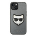 Karl Lagerfeld KLHCP14SSAPCHG hard silikonové pouzdro iPhone 14 6.1" silver Saffiano Choupette H