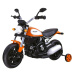 mamido Dětská elektrická motorka Street Bob oranžová