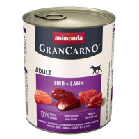 Animonda Grancarno Dog 800g - Hovězí, jehněčí