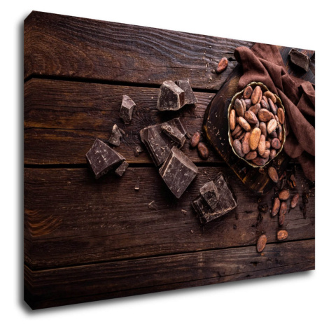 Impresi Obraz Zátiší s čokoládou - 60 x 40 cm