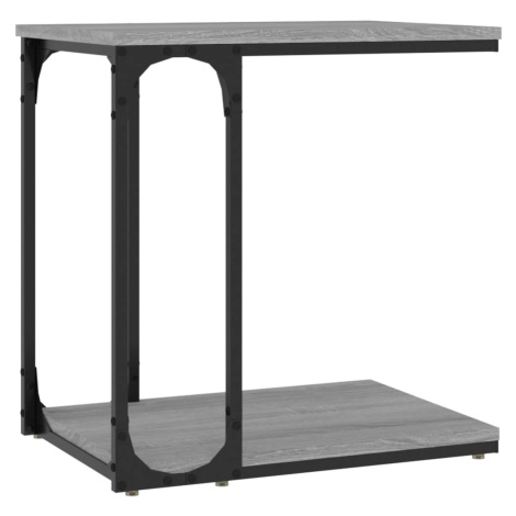 vidaXL Odkládací stolek šedý sonoma 50 x 35 x 52 cm kompozitní dřevo