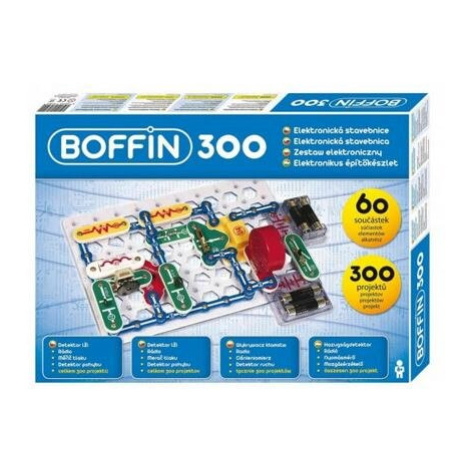 Stavebnice Boffin 300 elektronická - 300 projektů na baterie 60ks