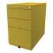 BISLEY Stacionární kontejner Note™, se 2 univerzálními zásuvkami, 1 kartotékou pro závěsné složk