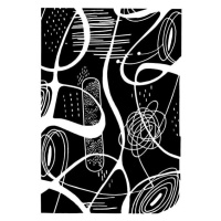 Ilustrace Squiggle Shape Pattern, CSA Images, 26.7 × 40 cm