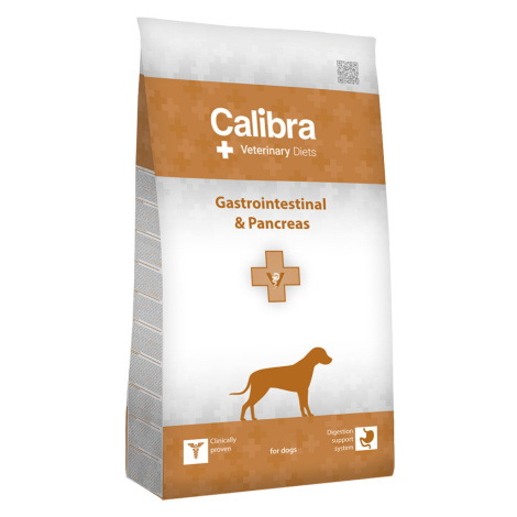 Calibra Veterinary Diet Dog Gastrointestinal & Pancreas s lososem - 12 kg