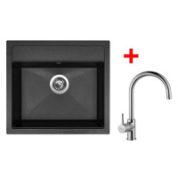 Sinks Solo 560 Granblack + Vitalia