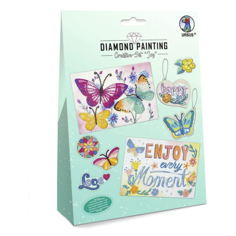 Diamond Art Painting kreativní sada - Motýli