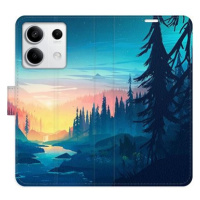 iSaprio flip pouzdro Magical Landscape pro Xiaomi Redmi Note 13 5G