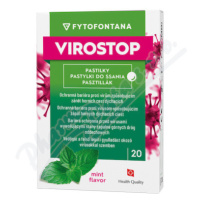 Fytofontana VIROSTOP pastilky máta 20ks