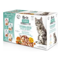 Brit Care Cat Fillets In Gravy sterilised flavour box 12x85g