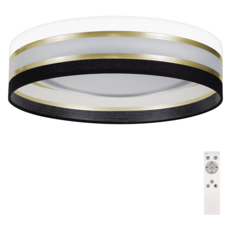 LED Stmívatelné stropní svítidlo SMART CORAL GOLD LED/24W/230V černá/bílá + DO Donoci