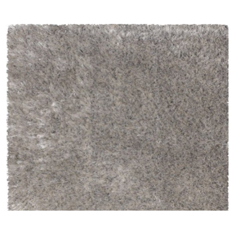 Chlupatý kusový koberec Pleasure 01GGG | šedý Typ: kulatý 160 cm