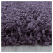 Ayyildiz koberce Kusový koberec Sydney Shaggy 3000 violett kruh Rozměry koberců: 80x80 (průměr) 