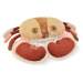 Plyšový krab Crab Marine Treasure Histoire d’ Ours hnědý 23 cm od 0 měsíců