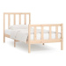 Rám postele masivní dřevo 90 × 200 cm, 3106818