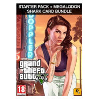 Grand Theft Auto V (GTA 5) + Criminal Enterprise Starter Pack + Megalodon Shark Card (PC) DIGITA