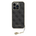 Guess hard silikonové pouzdro iPhone 15 PRO 6.1" grey 4G Charms Collection