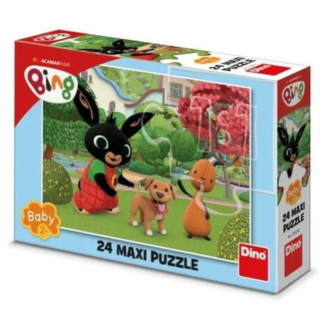 Puzzle Bing s pejskem 24 dílků maxi Dino