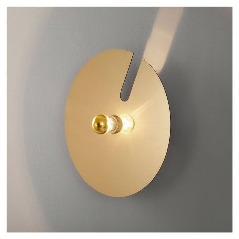 Wever & Ducré Lighting WEVER & DUCRÉ Mirro 2.0 wall45cm černá/zlatá