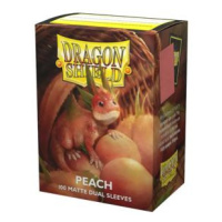 Dragon Shield 100ks - Matte Dual Peach