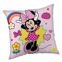 Jerry Fabrics Polštářek Minnie Smile 40 × 40 cm