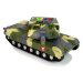 mamido  Vojenský tank 1:16 zelený